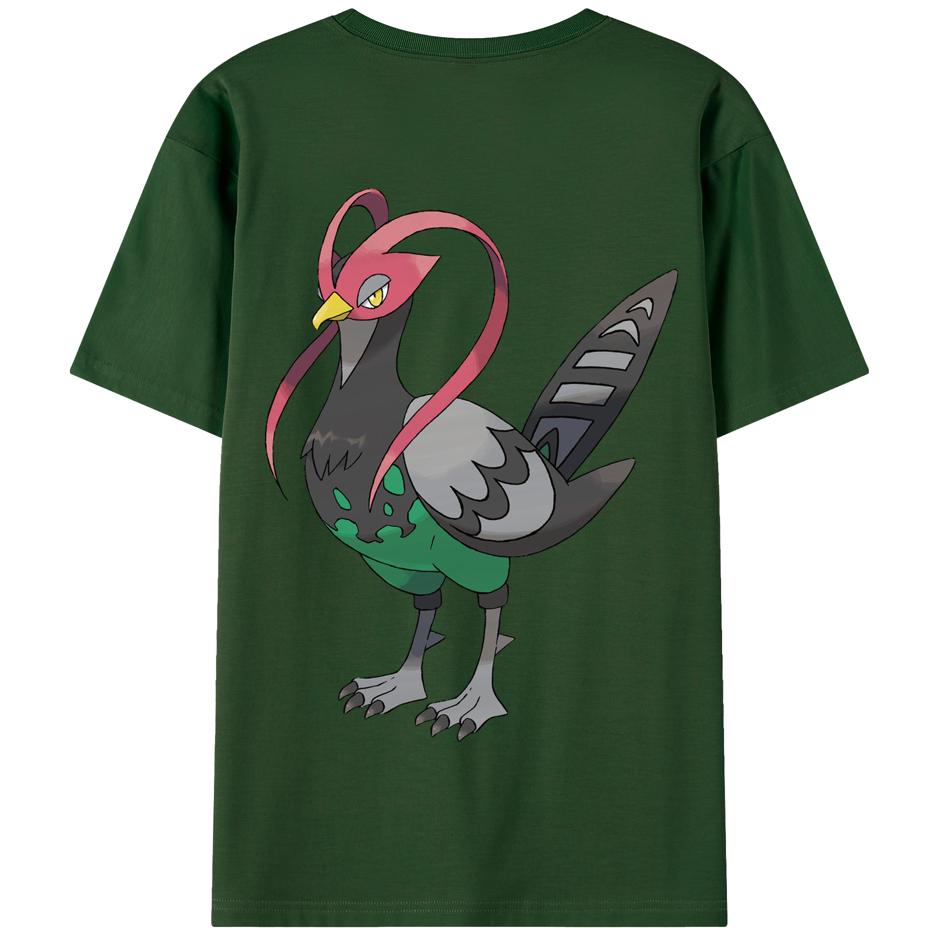 （画像用） ポケットモンスター Pokémon 綿100％半袖Tシャツ（背面プリント）